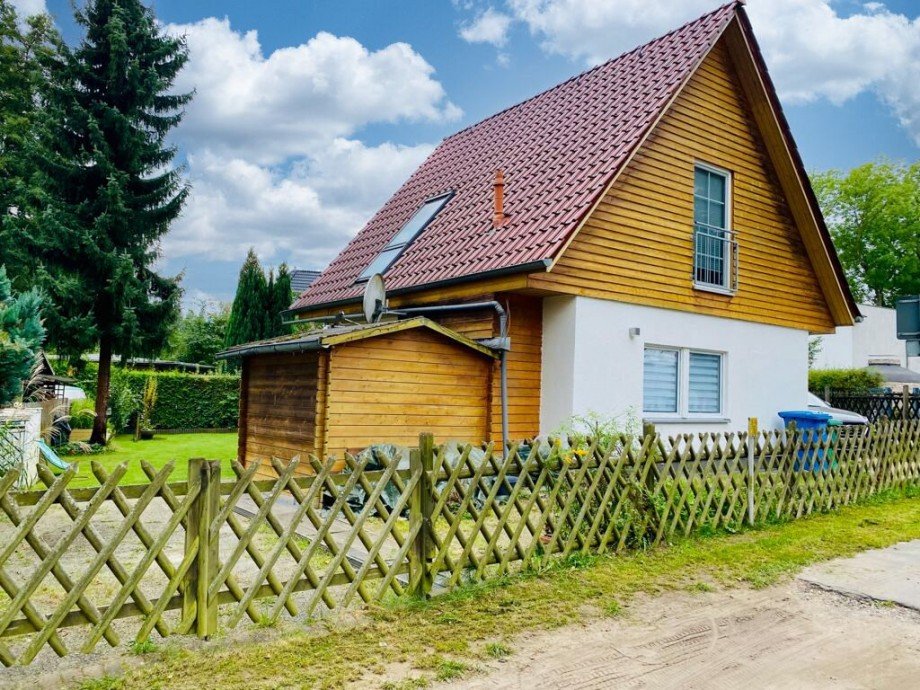 Stra�enansicht Einfamilienhaus K�nigs Wusterhausen