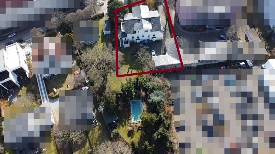 Ansicht von oben Mehrfamilienhaus Berlin