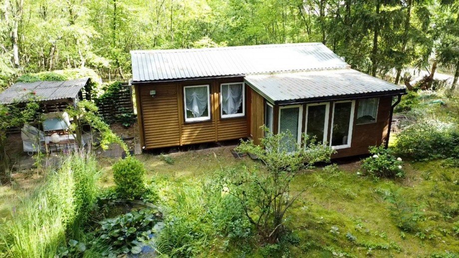 Blick auf Sommerhaus Freizeitgrundst�ck Kremmen