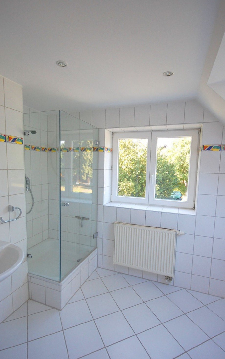Badezimmer OG Dusche Doppelhaush�lfte Berlin