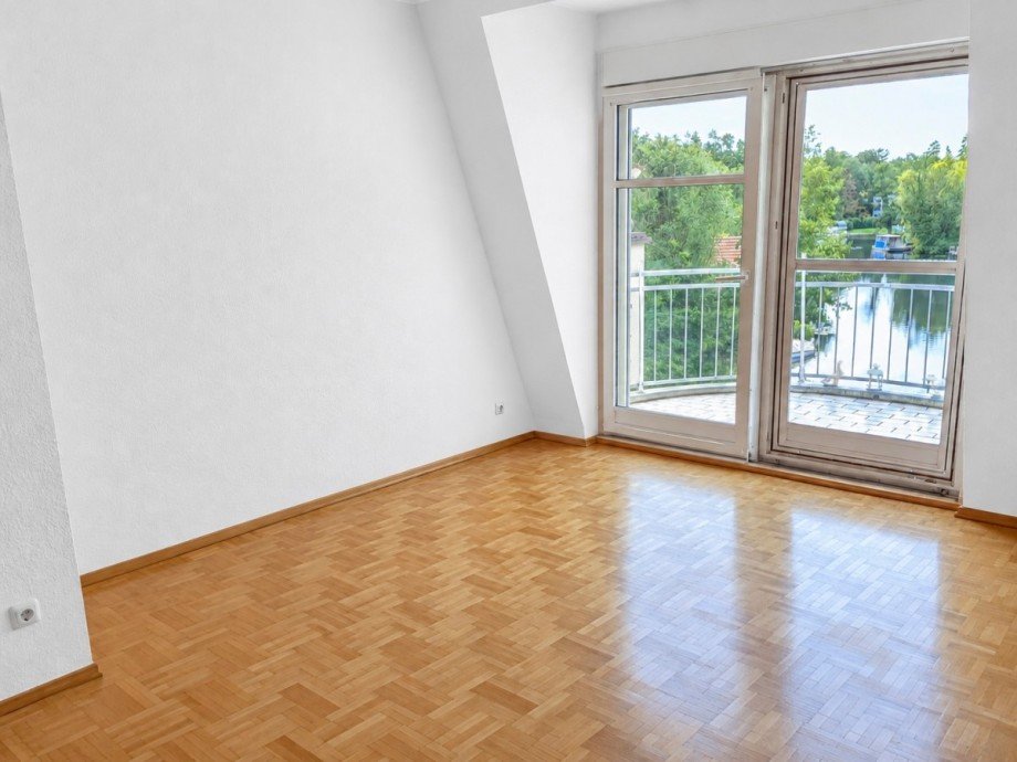 Wohnzimmer Dachgeschosswohnung Berlin