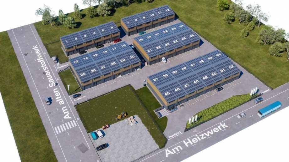�berblick Campus Lager F�rstenwalde/Spree