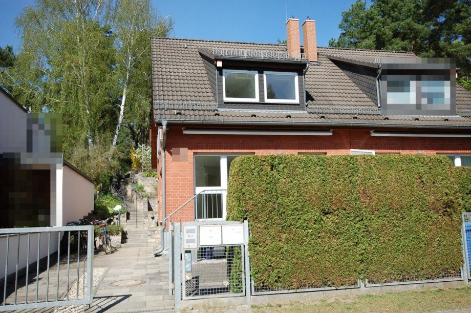 Ansicht von der Stra�e Maisonettewohnung Berlin