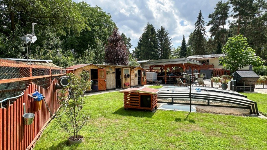 Garten und Nebengelasse Einfamilienhaus Gr�nheide (Mark)