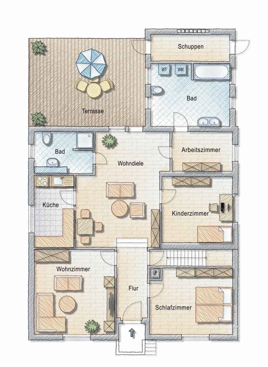 Grundriss Haus Sch�neiche
