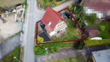 Gartenansicht von oben Kleines Einfamilienhaus in Wassern�he!