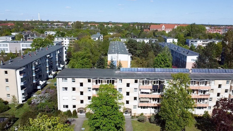 Umgebung Vogelperspektive Etagenwohnung Berlin