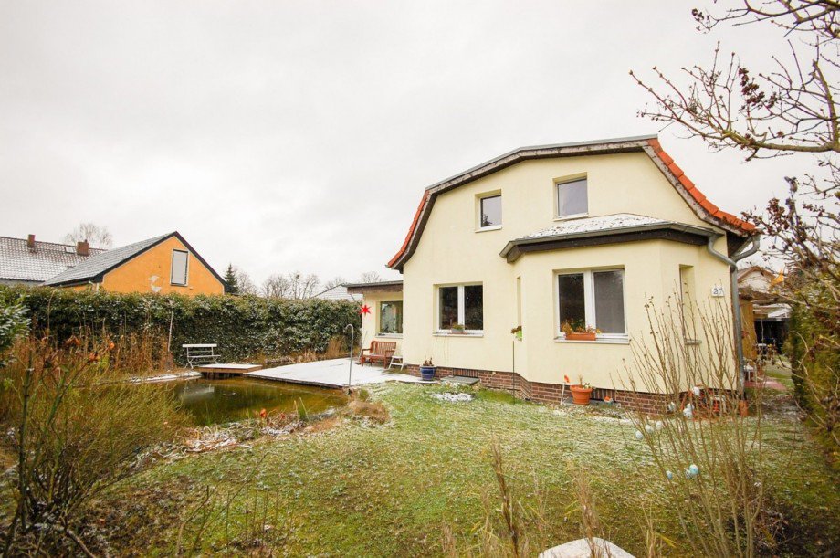 Gartenansicht Haus Berlin