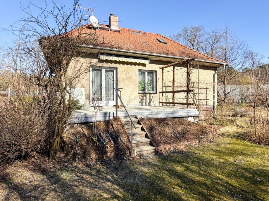 Gartenansicht Einfamilienhaus Berlin