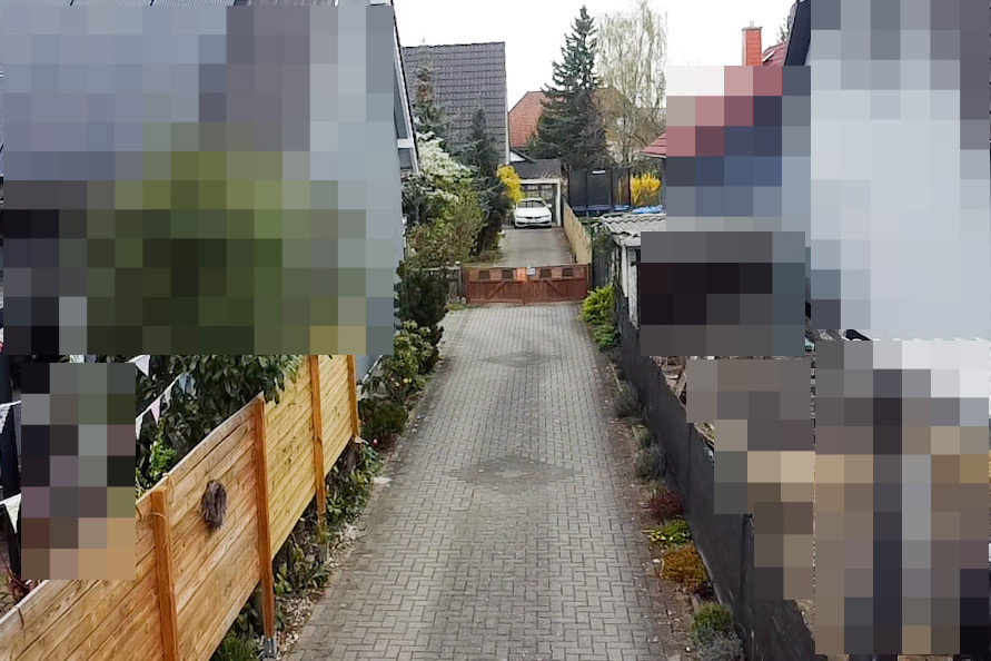 Zufahrt Einfamilienhaus Berlin