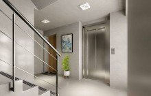 Hausflur visualisiert Wohnen zwischen Wald und See - barrierefreie Wohnung in Gr�nheide!