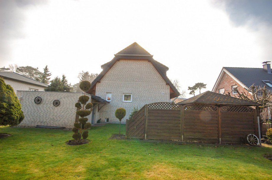 Gartenansicht Haus Berlin