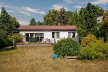 Ansicht vom Garten Verkauft: Solider Bungalow mit Keller in Ruhiglage!
