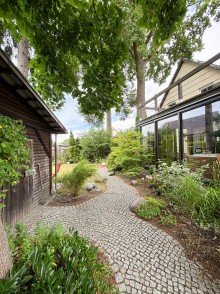 Gartenweg Modern & nachhaltig wohnen: Tolles Einfamilienhaus mit Wintergarten und PV-Anlage in Woltersdorf!