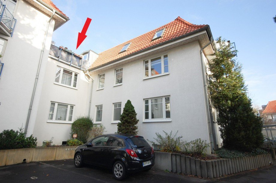 Au�enansicht Terrasse Wohnung Berlin