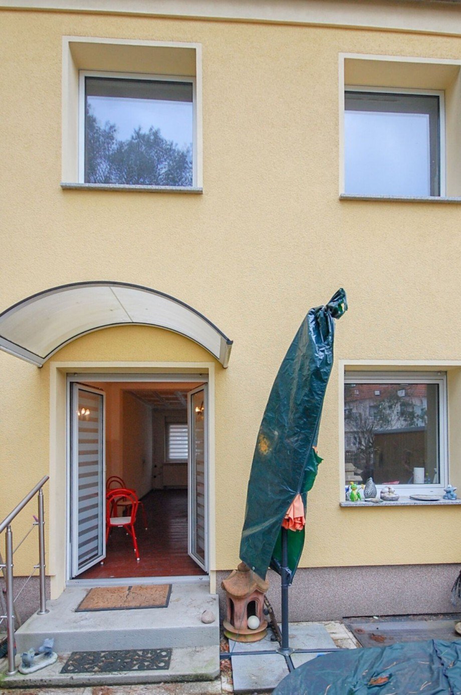 Terrasseneingang Reihenmittelhaus Berlin