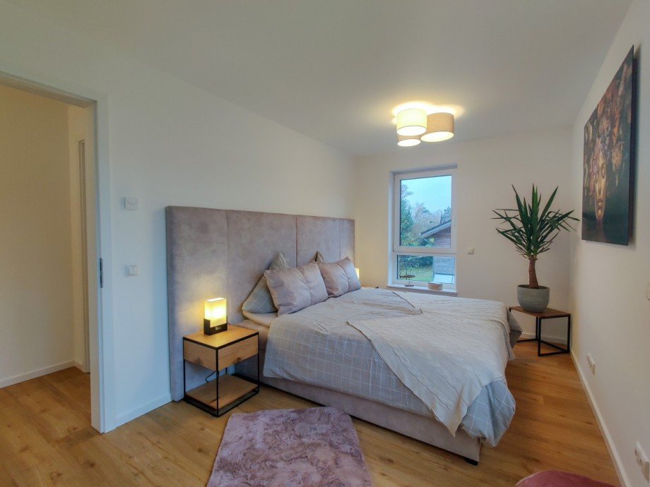 Musterwohnung Schlafzimmer Etagenwohnung Gr�nheide (Mark)