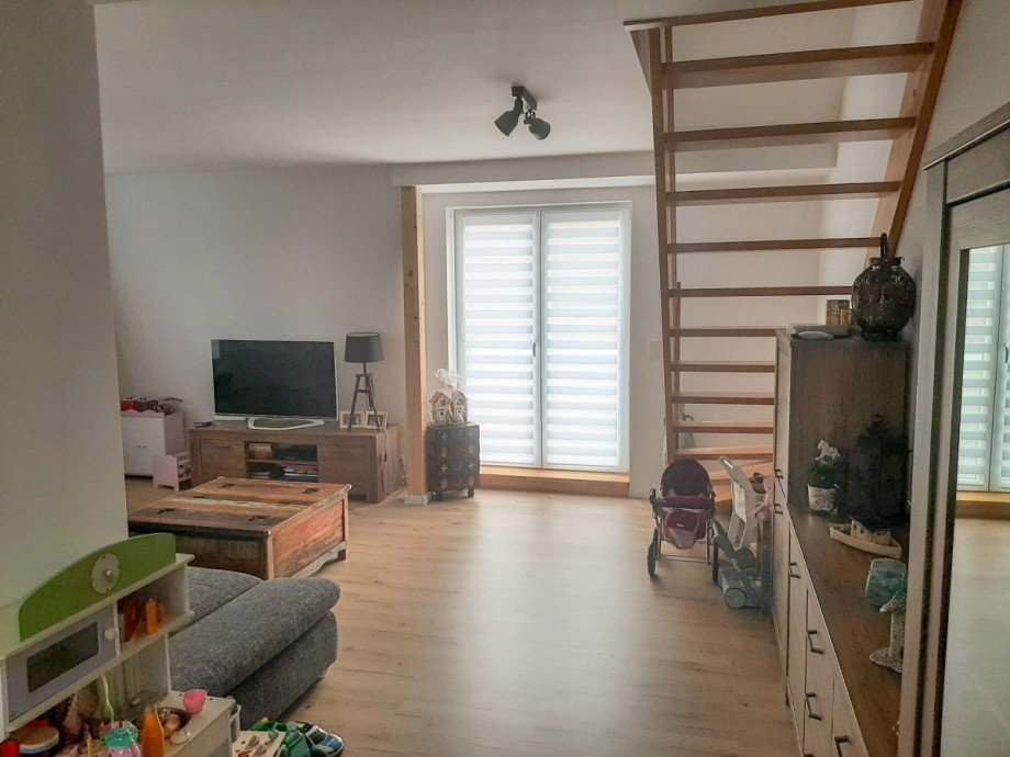 Wohnzimmer Maisonettewohnung Erkner