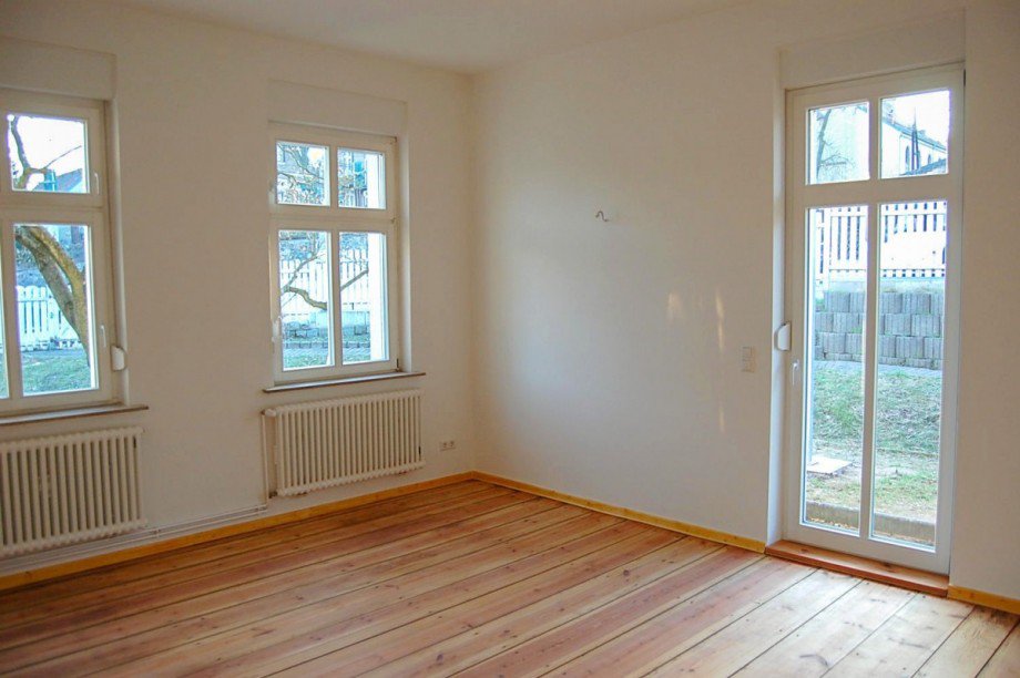 Wohnzimmer Terrassenwohnung Woltersdorf