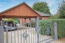 Carport Komfortabler Bungalow in Feldrandlage!