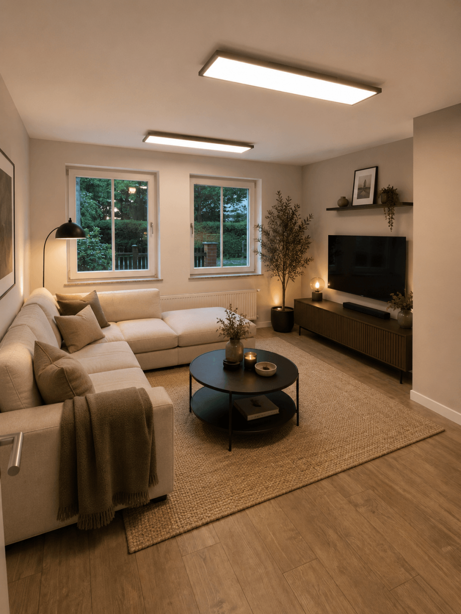 Wohnbeispiel Wohnzimmer (Zimmer 4) Erdgeschosswohnung Berlin