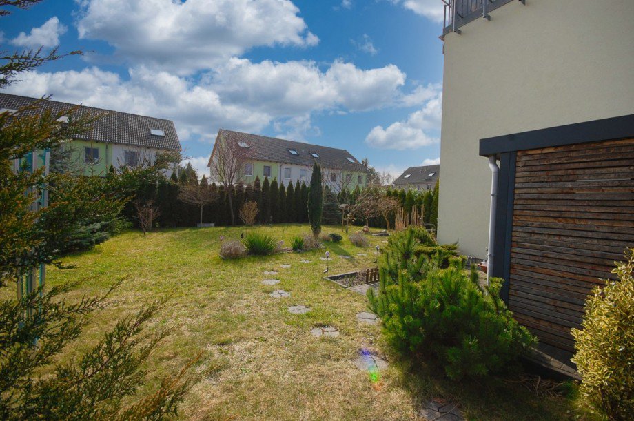 Garten Doppelhaush�lfte Berlin