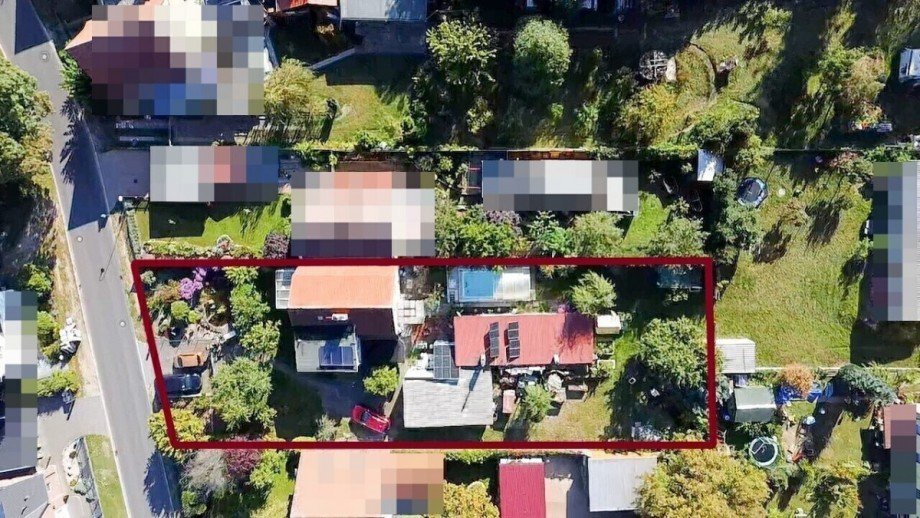 Ansicht von oben Einfamilienhaus Gosen-Neu Zittau