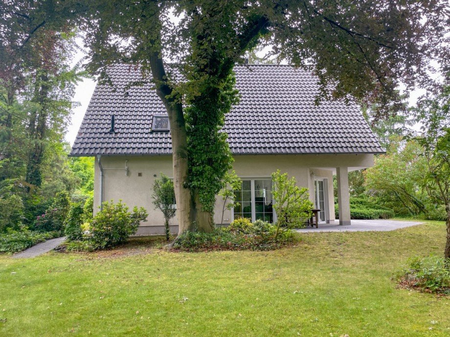 Hausansicht vom Garten Einfamilienhaus Sch�neiche