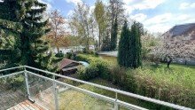 Blick vom Balkon Kleines Einfamilienhaus in Wassern�he!