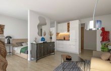 Wohnbeispiel 1-Zimmer-Wohnung Wohnen zwischen Wald und See - barrierefreie Wohnung in Gr�nheide!