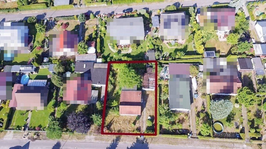 Ansicht von oben Wohngrundst�ck Berlin