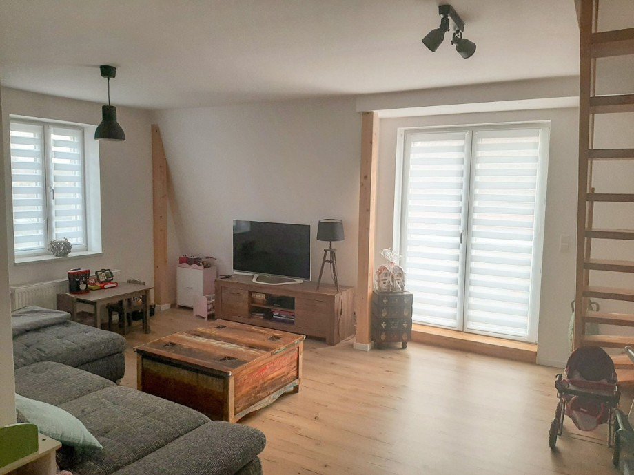 Wohnzimmer Maisonettewohnung Erkner