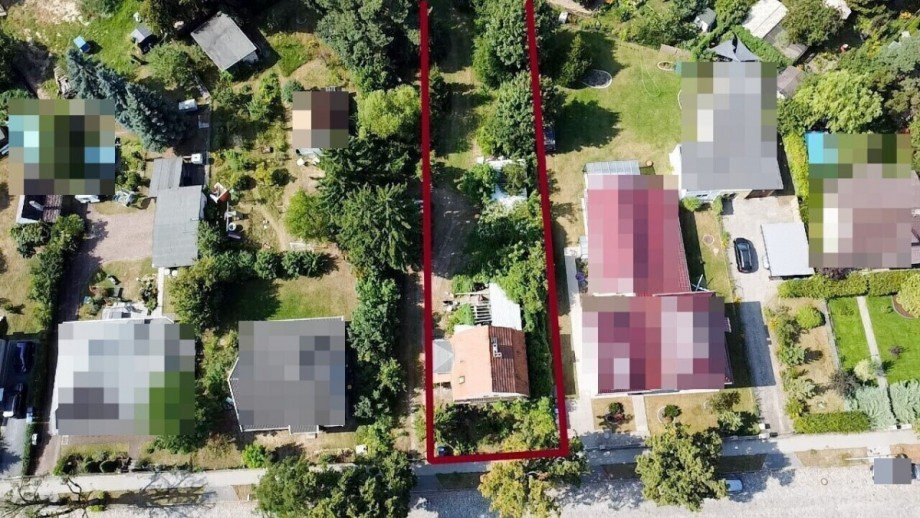 Ansicht von oben Wohngrundst�ck Sch�neiche bei Berlin