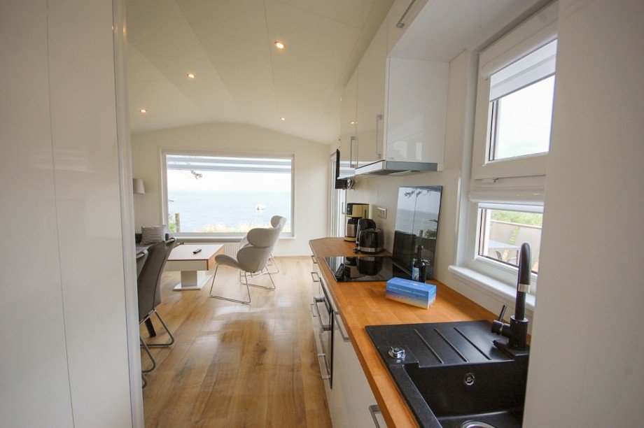 K�che und Wohnraum Ferienhaus Ummanz
