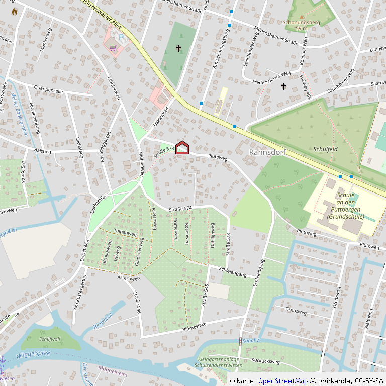 Makro-Ansicht Grundst�ck Berlin