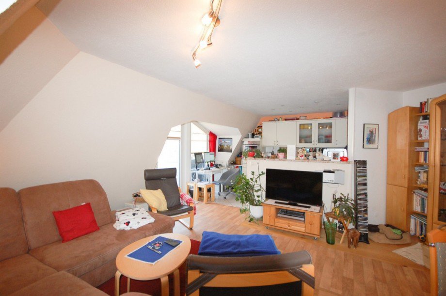 Wohnzimmer und K�che Wohnung Berlin