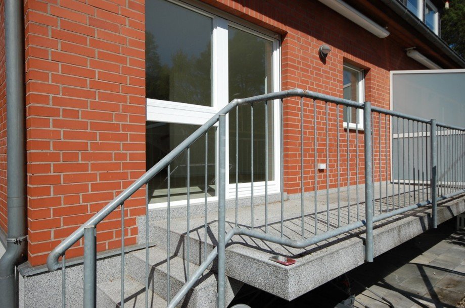 Terrasse vorn Maisonettewohnung Berlin