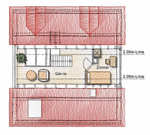 Dachgeschoss Dachgeschosswohnung Woltersdorf