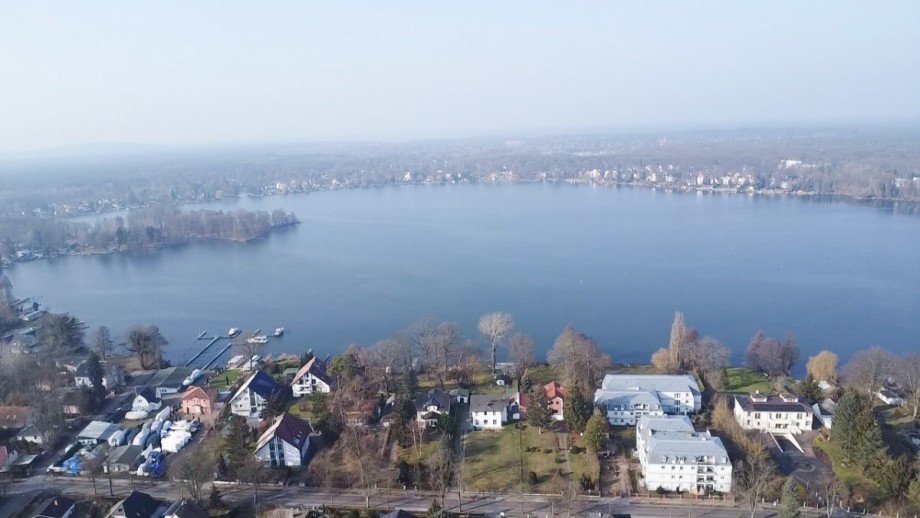 Blick �ber den D�meritzsee Grundst�ck Erkner