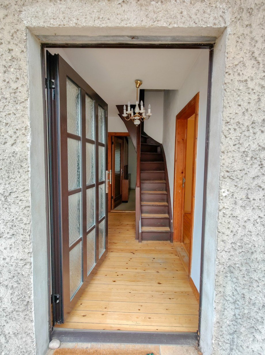 Eingang mit Blick in Diele Einfamilienhaus Berlin