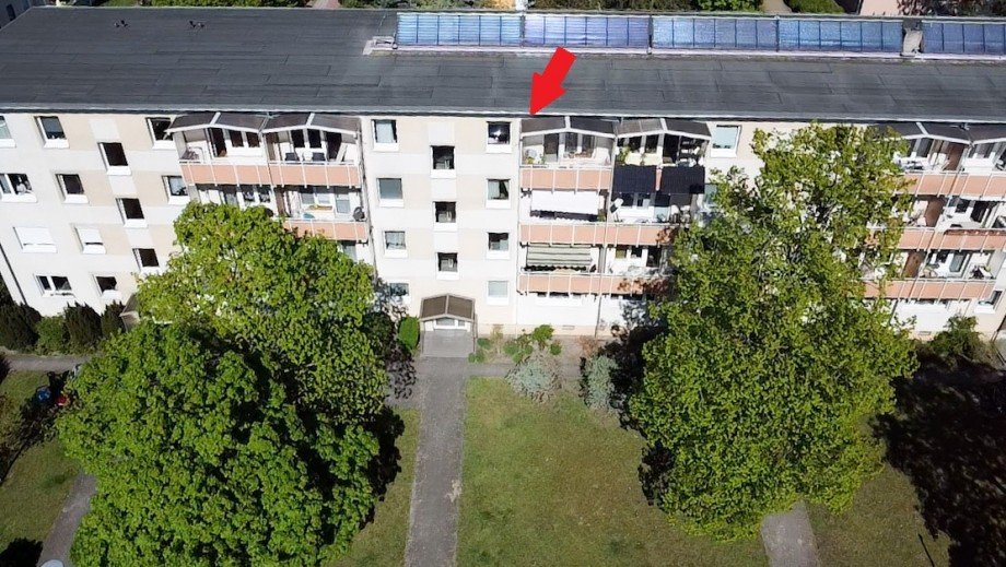 Eingang Ansicht von oben Etagenwohnung Berlin