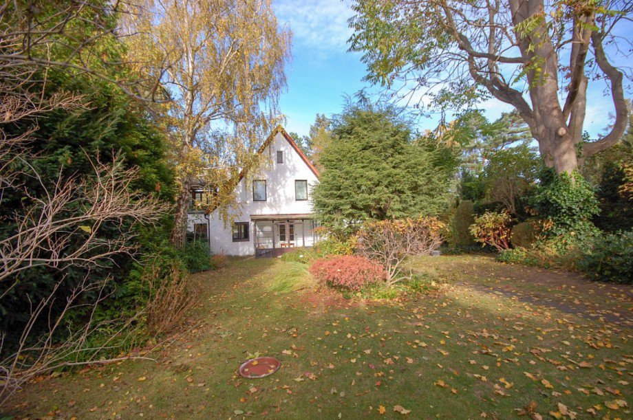 Gartenansicht Einfamilienhaus Berlin