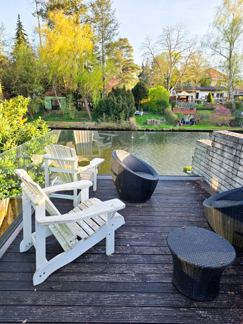 Terrasse am Kanal Einfamilienhaus Berlin