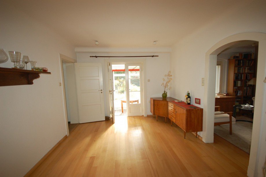 Blick Richtung Wintergarten Einfamilienhaus Berlin