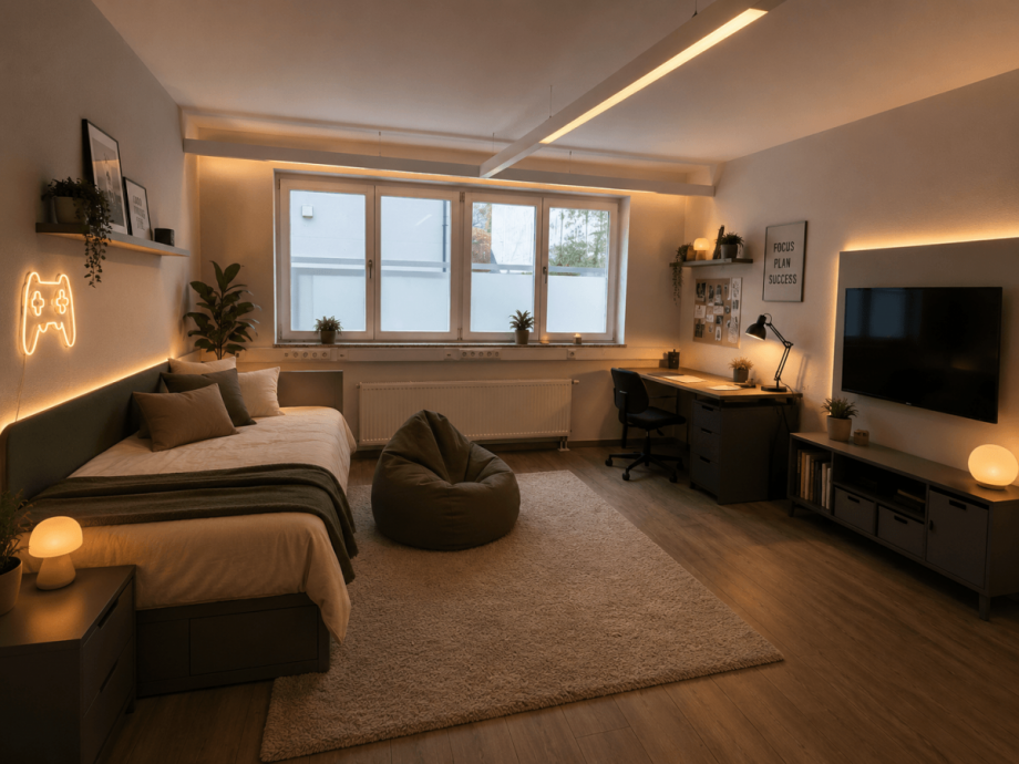 Wohnbeispiel Jugendzimmer (Zimmer 1) Erdgeschosswohnung Berlin