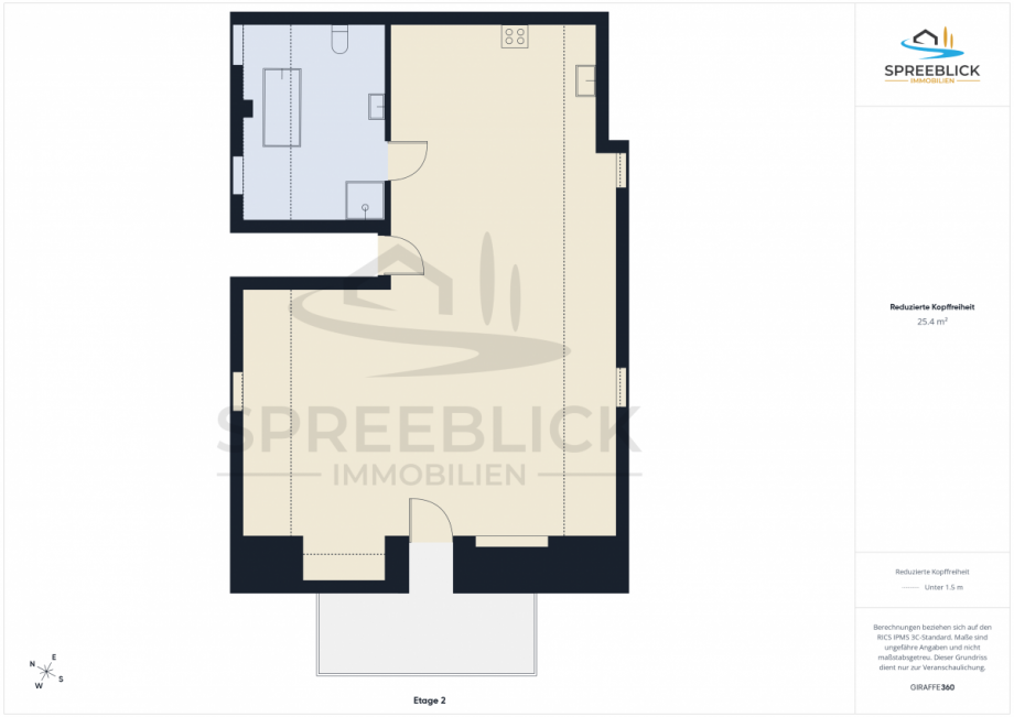 Grundriss Dachgeschosswohnung K�nigs Wusterhausen