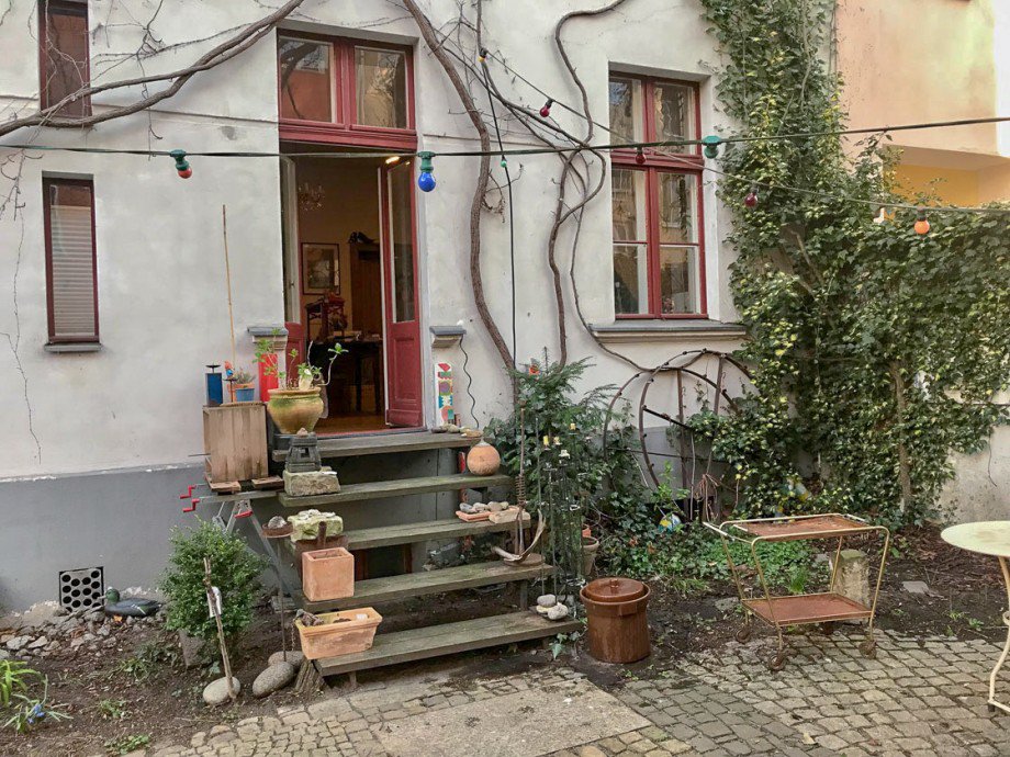 Eingang vom Hof Maisonettewohnung Berlin
