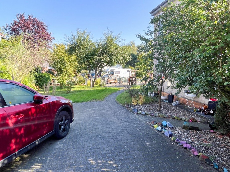 Zugang Grundst�ck Einfamilienhaus Gosen-Neu Zittau