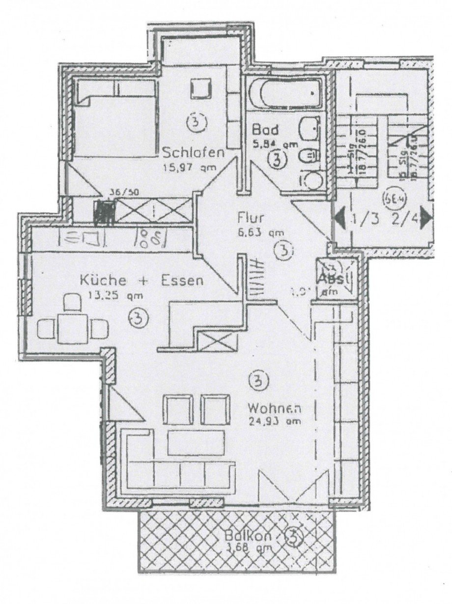 Grundriss Etagenwohnung Berlin