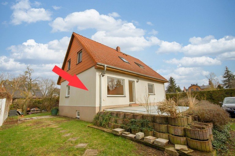 Hausansicht S�dwest Berlin - Mahlsdorf Etagenwohnung Verkauft: Helle Dreizimmerwohnung mit S�dterrasse in Ruhiglage!